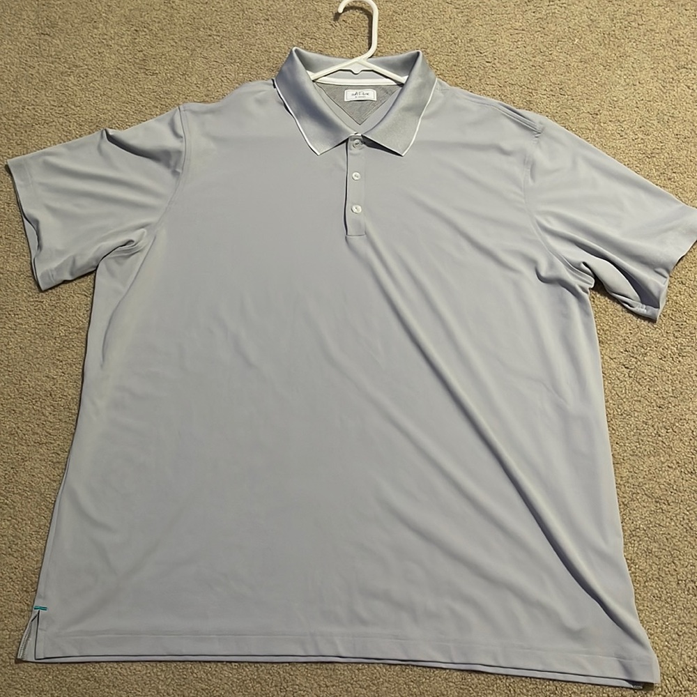 Adipure by Adidas Light Gray Polo